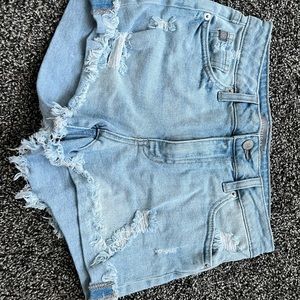 Brand new Justusa ripped denim shorts